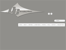 Tablet Screenshot of dcproductionsatx.com